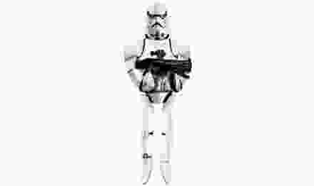 Шар Ходячая фигура (91смх111см) Звездные Войны Штурмовик, 1 шт